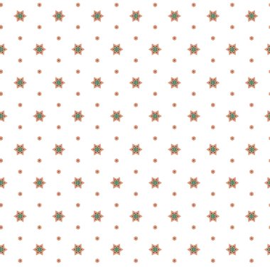 Dikişsiz geometrik süs vektör deseni. Soyut arka plan