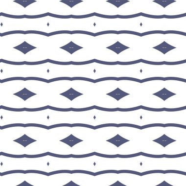 Kusursuz Vektör Deseni. Geometrik Süsleme Biçiminde Arkaplan DokusuName.