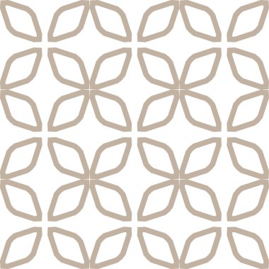 Geometrik süslemeli vektör deseni. Kusursuz tasarım dokusu.