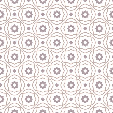Geometrik süslemeli vektör deseni. Kusursuz tasarım dokusu.