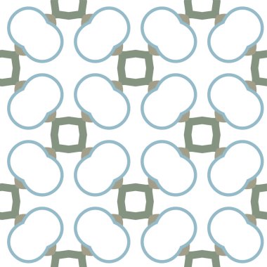 Geometrik süslemeli vektör deseni. Kusursuz tasarım dokusu.