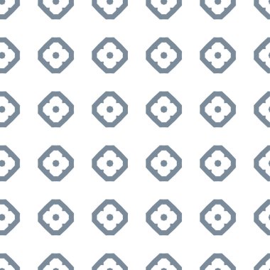 Geometrik süslemeli vektör deseni. Kusursuz tasarım dokusu.