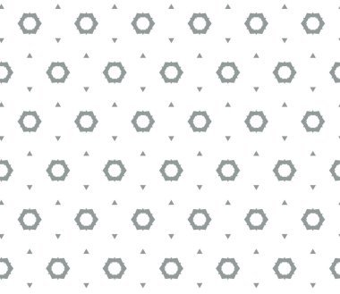 Dikişsiz geometrik süs vektör deseni. Soyut arka plan