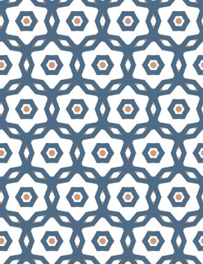 Dikişsiz geometrik süs vektör deseni. Soyut arka plan