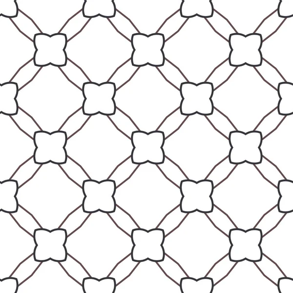 シームレスな幾何学的観賞ベクトルパターン 抽象的な背景 — ストックベクタ