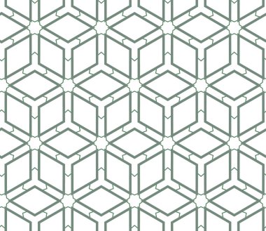 Dikişsiz geometrik süs vektör deseni. Soyut arka plan
