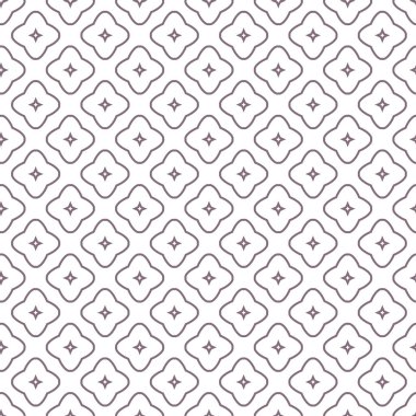 Dikişsiz geometrik süs vektör deseni. Soyut arka plan