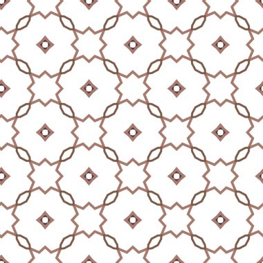 Dikişsiz geometrik süs vektör deseni. Soyut arka plan
