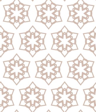 Dikişsiz geometrik süs vektör deseni. Soyut arka plan