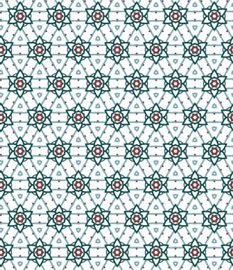 Dikişsiz geometrik süs vektör deseni. Soyut arka plan