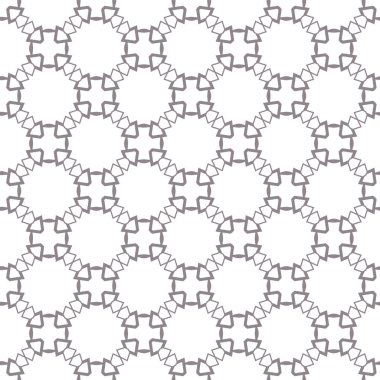 Dikişsiz geometrik süs vektör deseni. Soyut arka plan