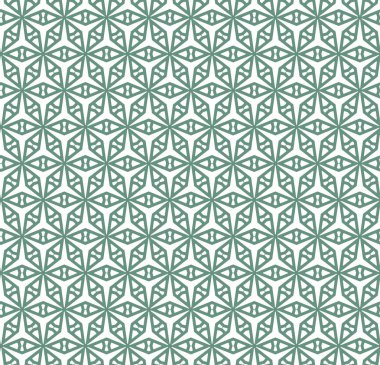 Dikişsiz geometrik süs vektör deseni. Soyut arka plan