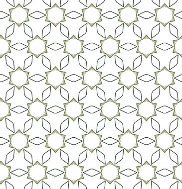 Dikişsiz geometrik süs vektör deseni. Soyut arka plan