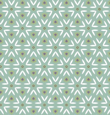 Dikişsiz geometrik süs vektör deseni. Soyut arka plan