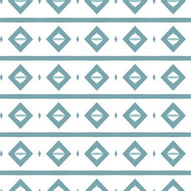 Dikişsiz geometrik süs vektör deseni. Soyut arka plan