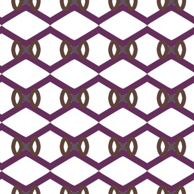 Dikişsiz geometrik süs vektör deseni. Soyut arka plan