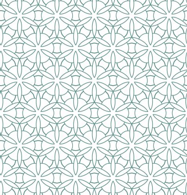 Dikişsiz geometrik süs vektör deseni. Soyut arka plan