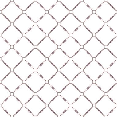 geometrik süsleme biçiminde kusursuz vektör deseni