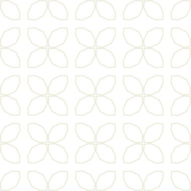 geometrik süsleme biçiminde kusursuz vektör deseni