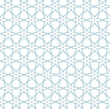 geometrik süsleme biçiminde kusursuz vektör deseni