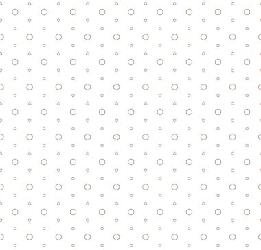 geometrik süsleme biçiminde kusursuz vektör deseni