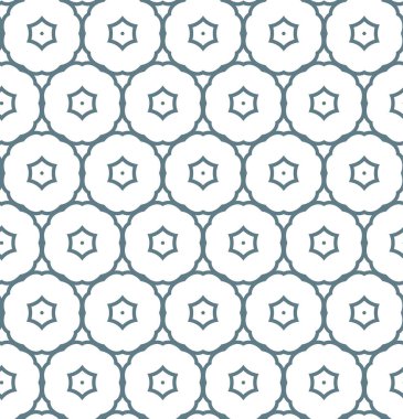 geometrik süsleme biçiminde kusursuz vektör deseni