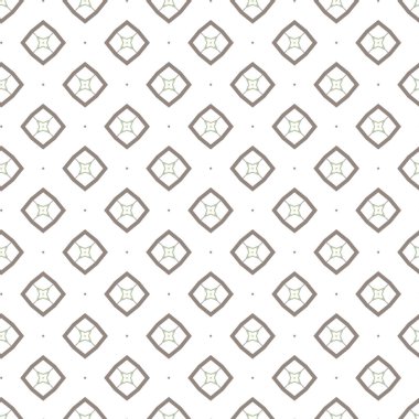 geometrik süsleme biçiminde kusursuz vektör deseni