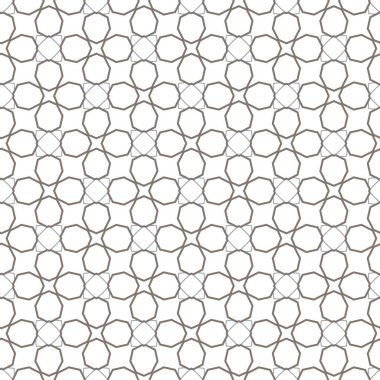 geometrik süsleme biçiminde kusursuz vektör deseni