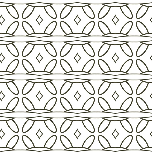 シームレスな幾何学的観賞ベクトルパターン 抽象的な背景 — ストックベクタ