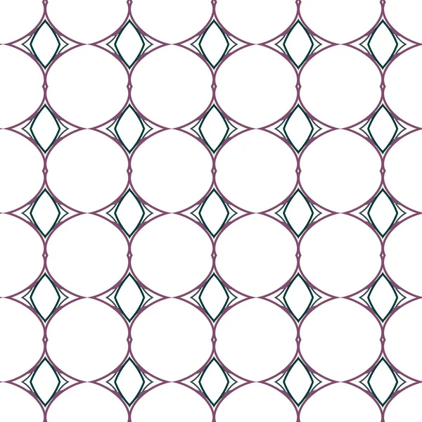 Patrón Vector Ornamental Geométrico Sin Costuras Fondo Abstracto — Archivo Imágenes Vectoriales