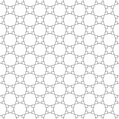 geometrik süsleme biçiminde kusursuz vektör deseni