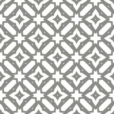 geometrik süsleme biçiminde kusursuz vektör deseni