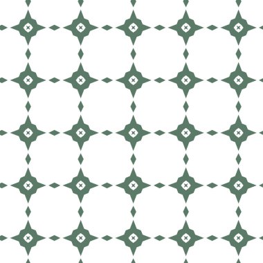 geometrik süsleme biçiminde kusursuz vektör deseni