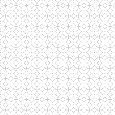 geometrik süsleme biçiminde kusursuz vektör deseni