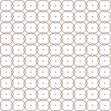geometrik süsleme biçiminde kusursuz vektör deseni