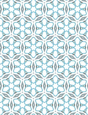 geometrik süsleme biçiminde kusursuz vektör deseni