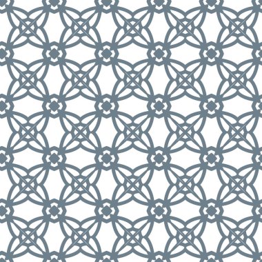 geometrik süsleme biçiminde kusursuz vektör deseni