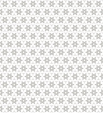 Kusursuz Vektör Deseni. Geometrik Süsleme Biçiminde Arkaplan DokusuName.