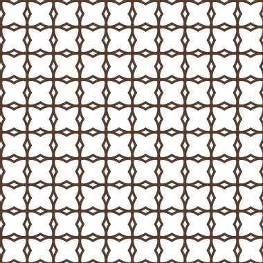 Kusursuz Vektör Deseni. Geometrik Süsleme Biçiminde Arkaplan DokusuName.