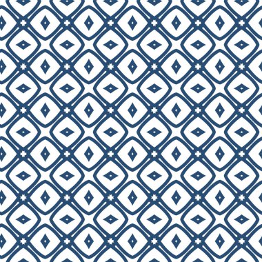 Kusursuz Vektör Deseni. Geometrik Süsleme Biçiminde Arkaplan DokusuName.