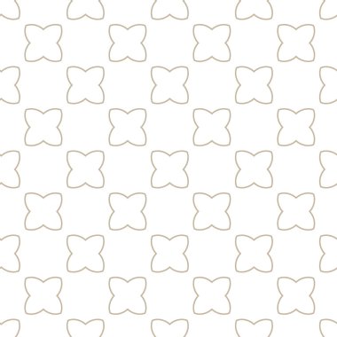 Kusursuz Vektör Deseni. Geometrik Süsleme Biçiminde Arkaplan DokusuName.