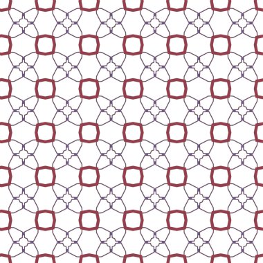 Dikişsiz geometrik süs vektör deseni. Soyut arka plan