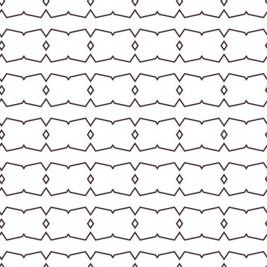 Dikişsiz geometrik süs vektör deseni. Soyut arka plan