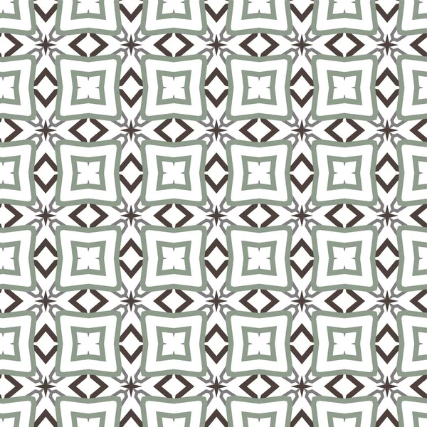 シームレスな幾何学的観賞ベクトルパターン 抽象的な背景 — ストックベクタ