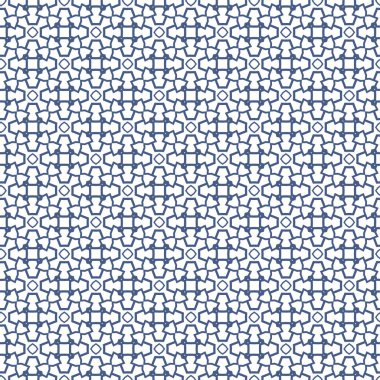 Dikişsiz geometrik süs vektör deseni. Soyut arka plan
