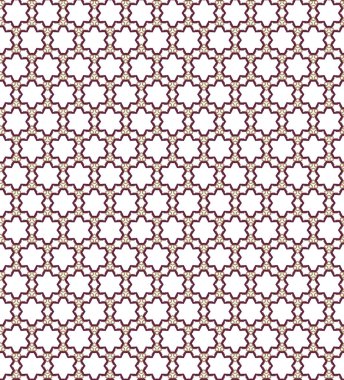 Dikişsiz geometrik süs vektör deseni. Soyut arka plan