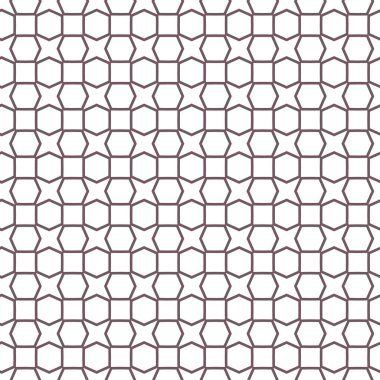 Dikişsiz geometrik süs vektör deseni. Soyut arka plan