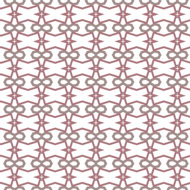 Geometrik süslemeli vektör deseni. Kusursuz tasarım dokusu.
