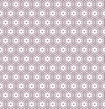 Geometrik süslemeli vektör deseni. Kusursuz tasarım dokusu.