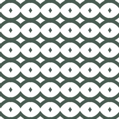 Geometrik süslemeli vektör deseni. Kusursuz tasarım dokusu.